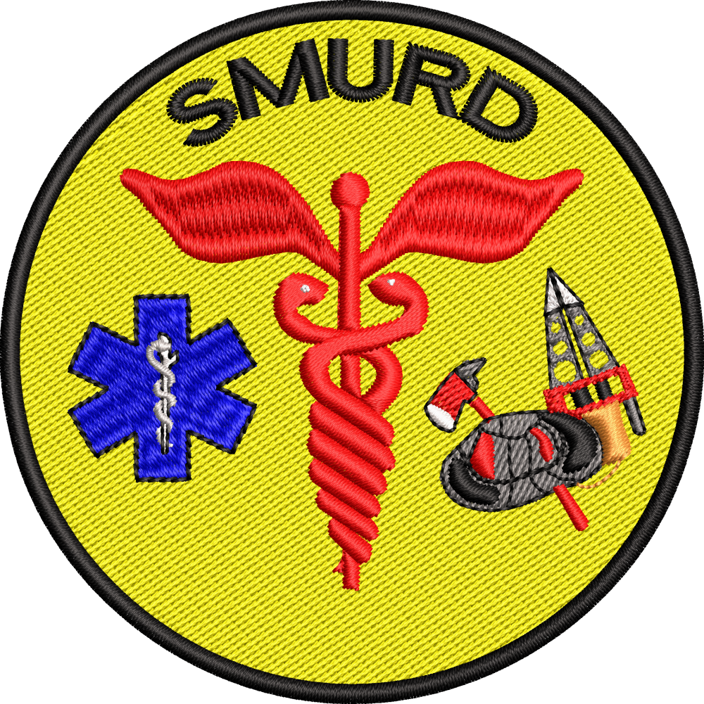 EMBLEMA SMURD BRODATA